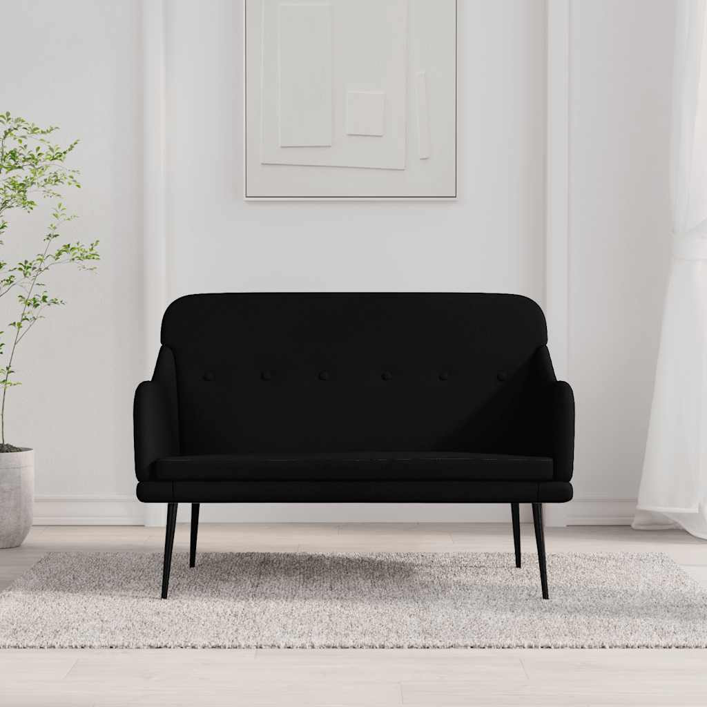 Fekete szövetpad 110 x 76 x 80 cm