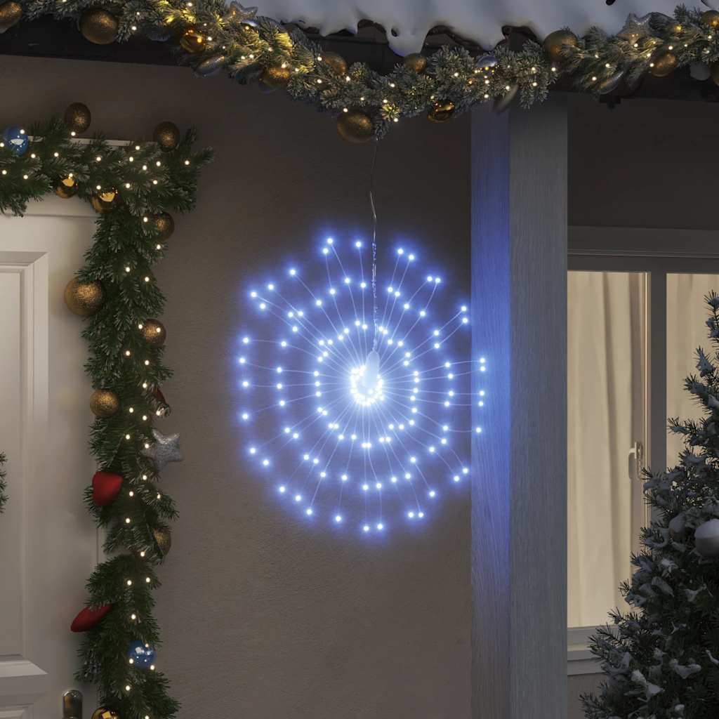 Karácsonyi hideg fehér csillagfény 140 db LED 17 cm