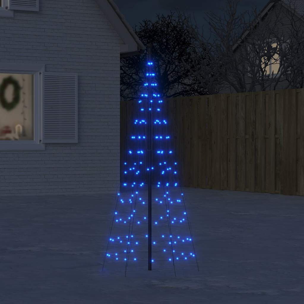 Kék LED karácsonyfa 200 LED 180 cm