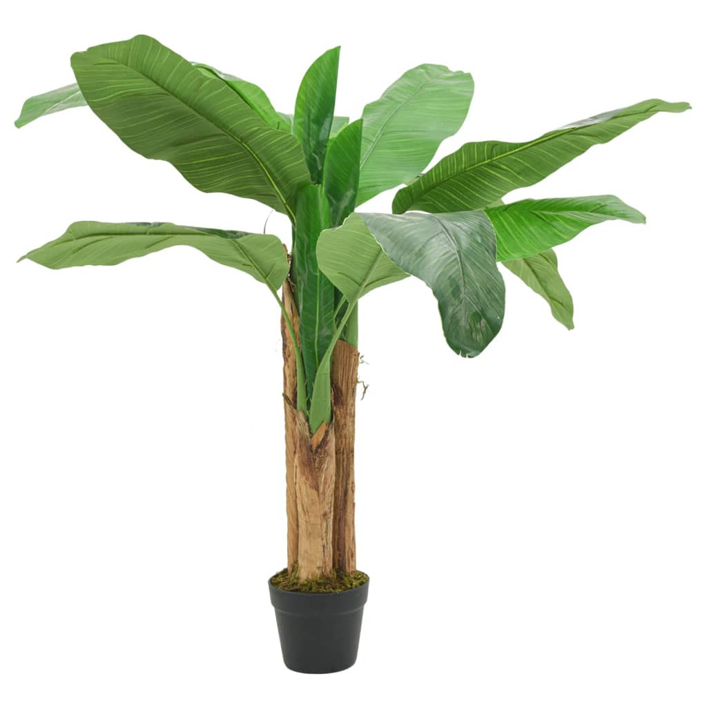 Zöld mű banánfa 9 levéllel 120 cm
