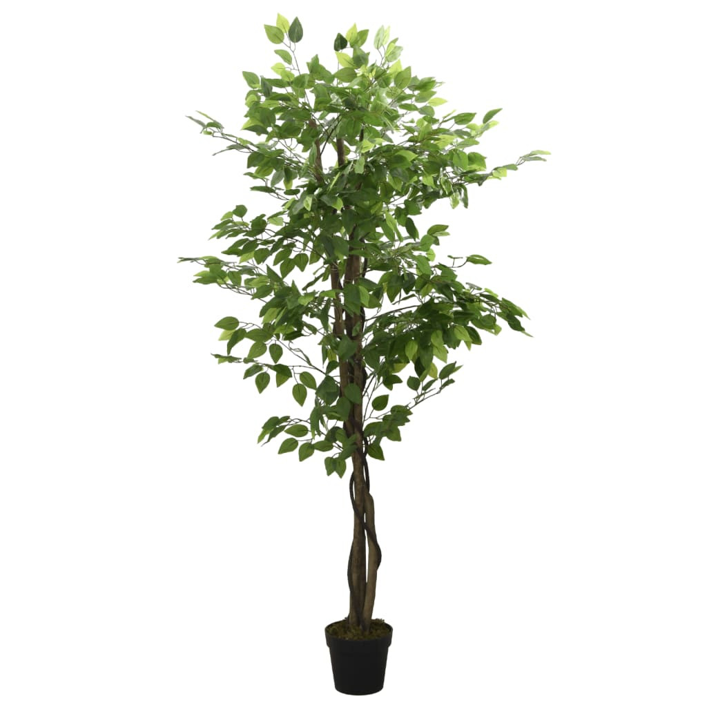 Zöld mű fikusz fa 1260 levéllel 200 cm