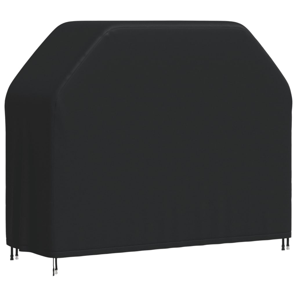 Fekete 420D oxford szövet grillsütőhuzat 147x61x112 cm