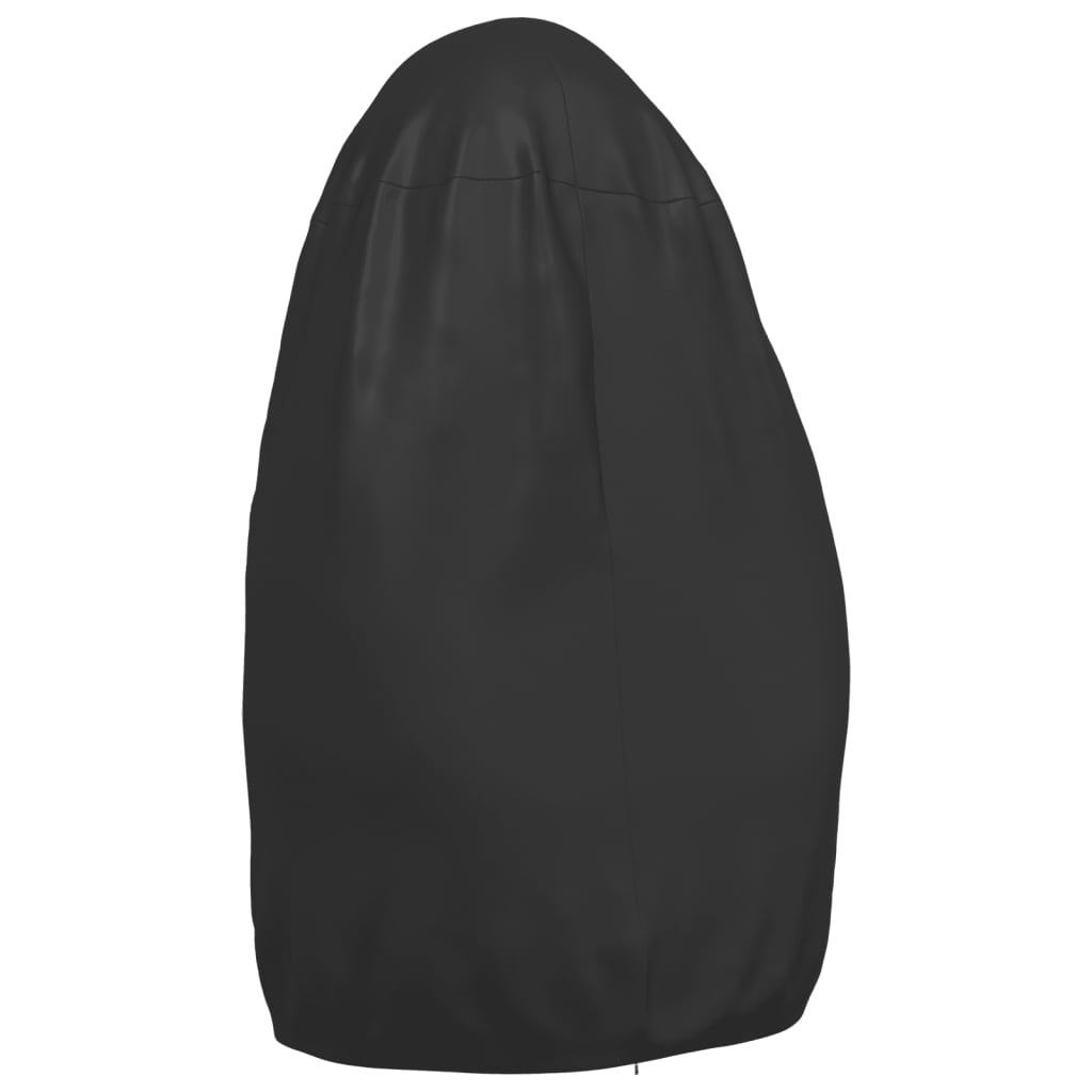 Fekete 420D oxford szövet függőkagylószék-huzat 108 x 190 cm