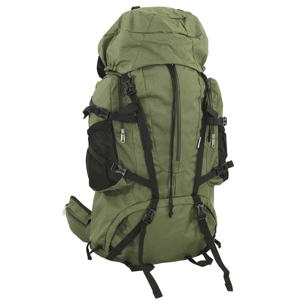 Katonazöld oxford túrahátizsák, 60 l