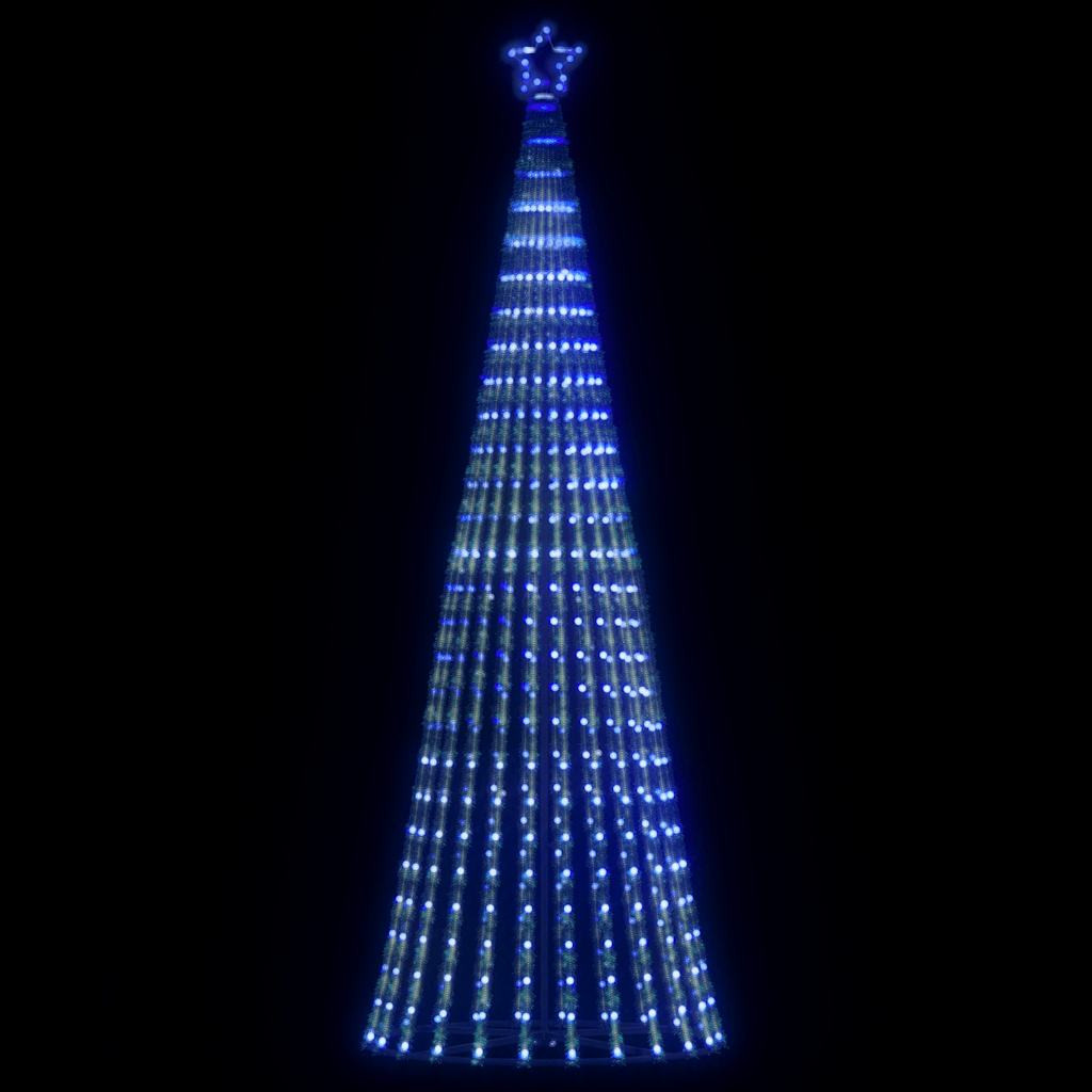 Kék LED karácsonyfa 475 LED 247 cm