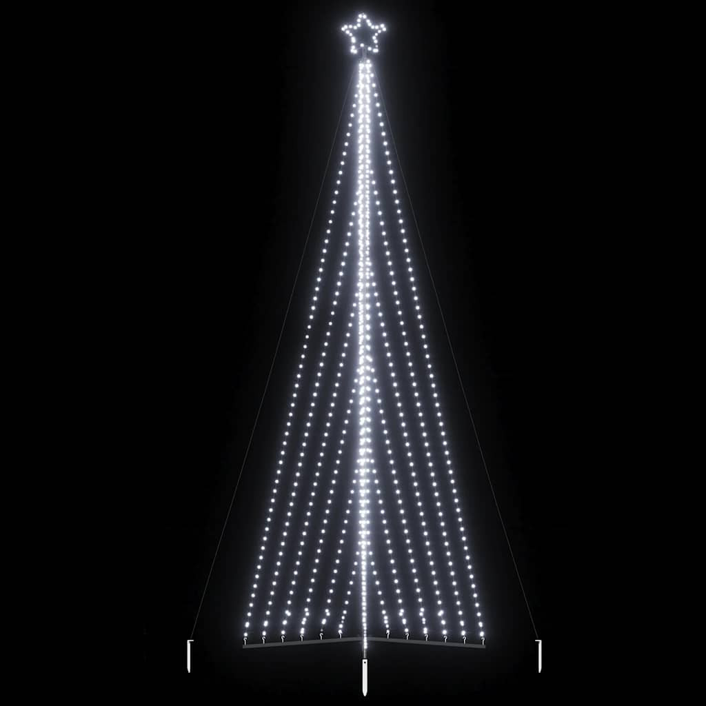 Meleg fehér LED karácsonyfa 789 LED 476 cm