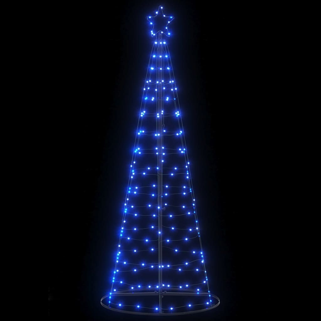 Kék LED karácsonyfa 200 LED 180 cm