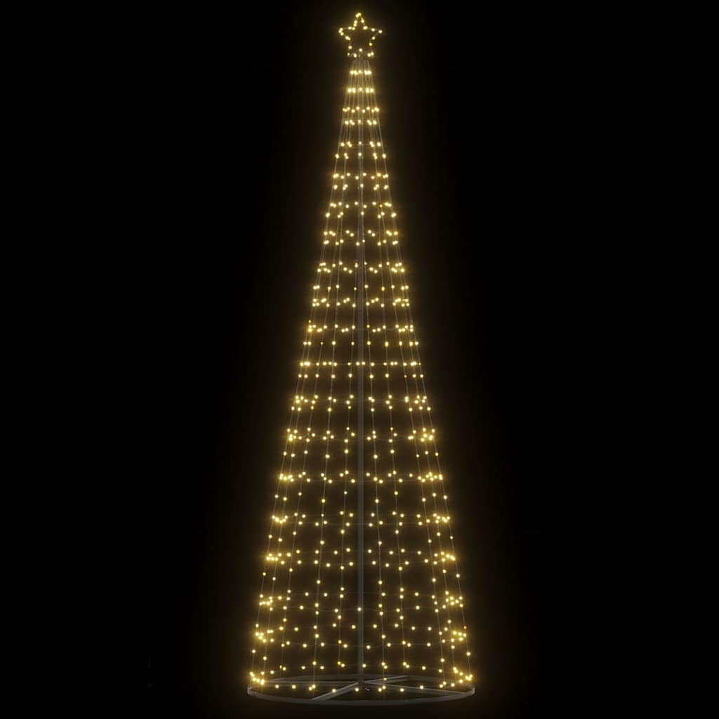 Meleg fehér LED karácsonyfa 550 LED 300 cm