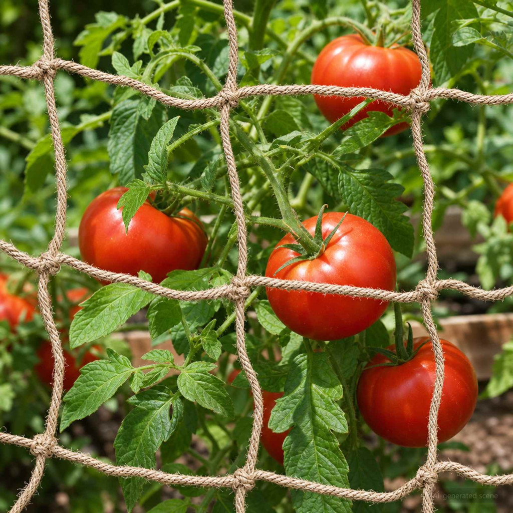 Juta növénytámasz háló Természetes 1 x 25 m 100% Tossa juta