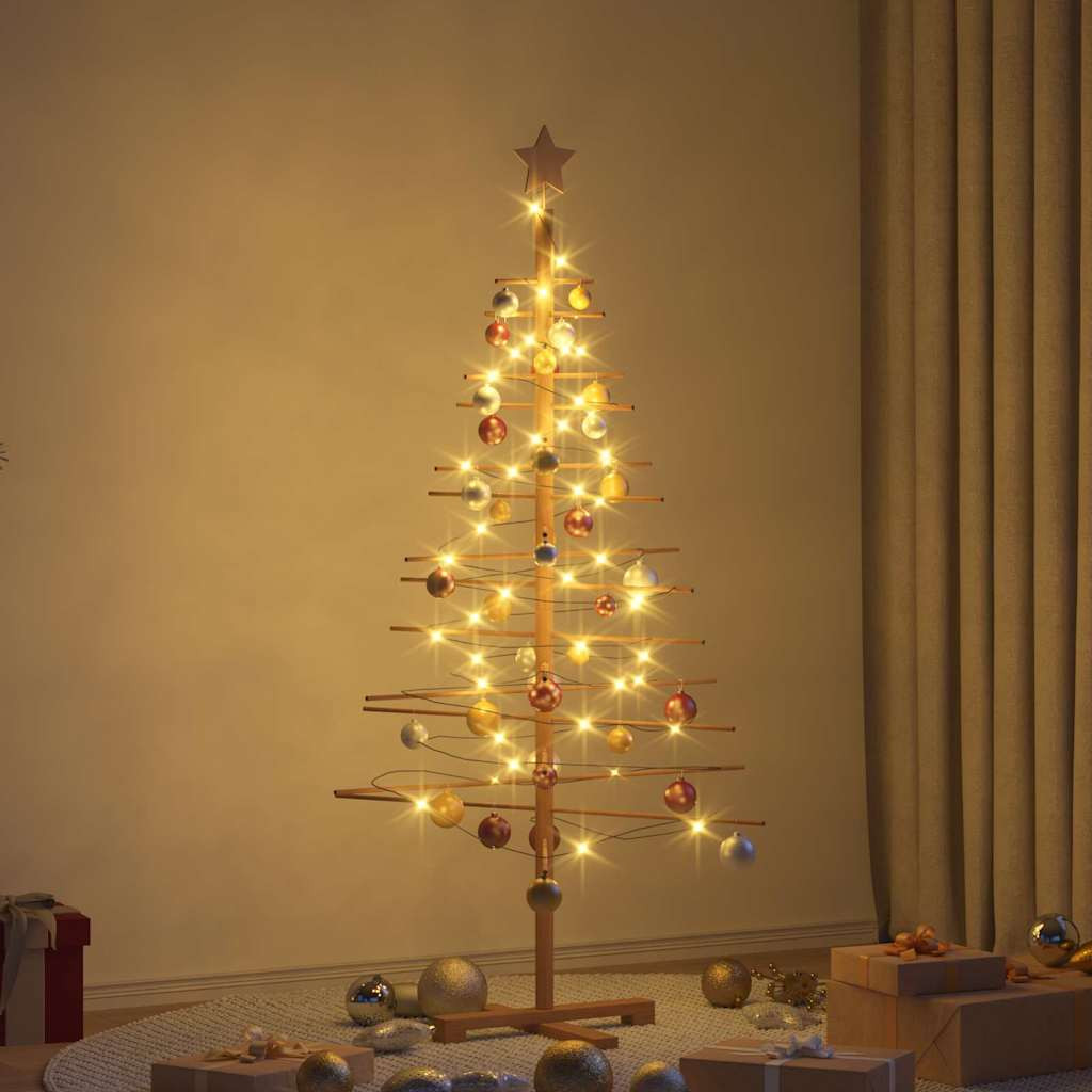 Fából készült Karácsonyfa Barna 150 cm Bambusz