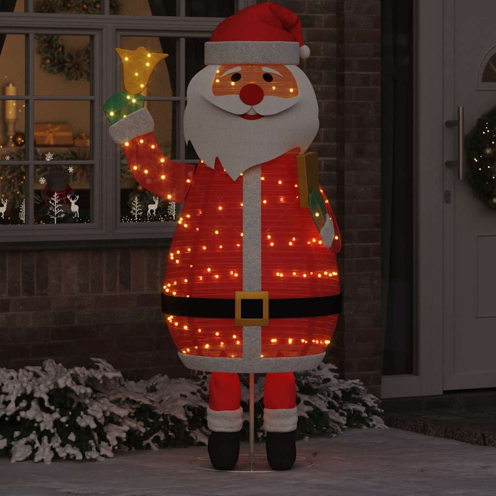 Karácsonyi Mikulás 200 LED Meleg fehér 100 x 180 cm Szövet