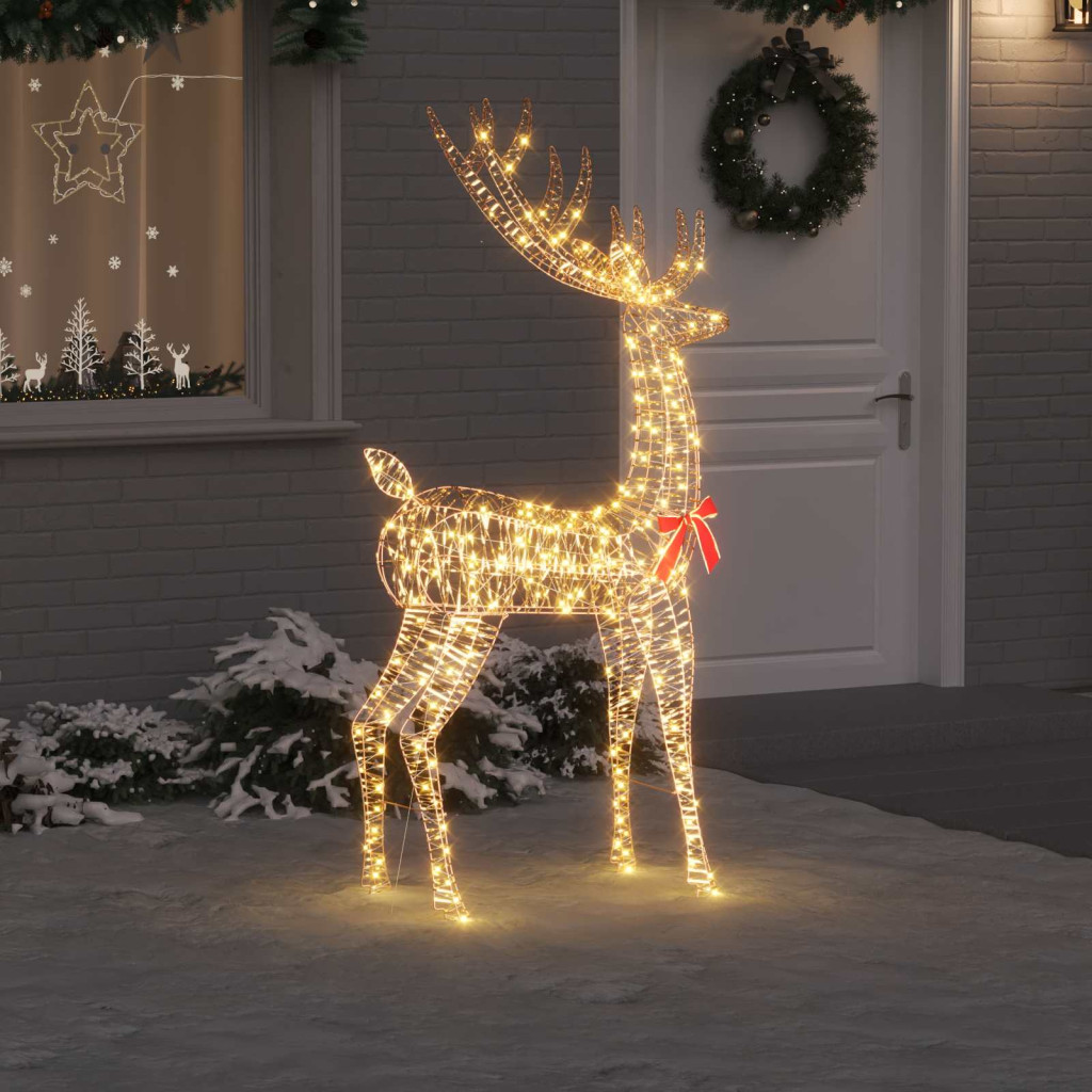 3D karácsonyi rénszarvas LOVIISA 250 LED Meleg fehér