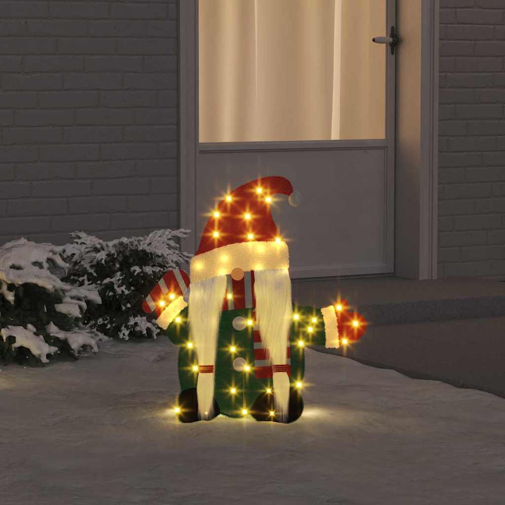 Kivilágított Tündér 60 LED Meleg fehér 71 x 64 cm Lurex Szövet
