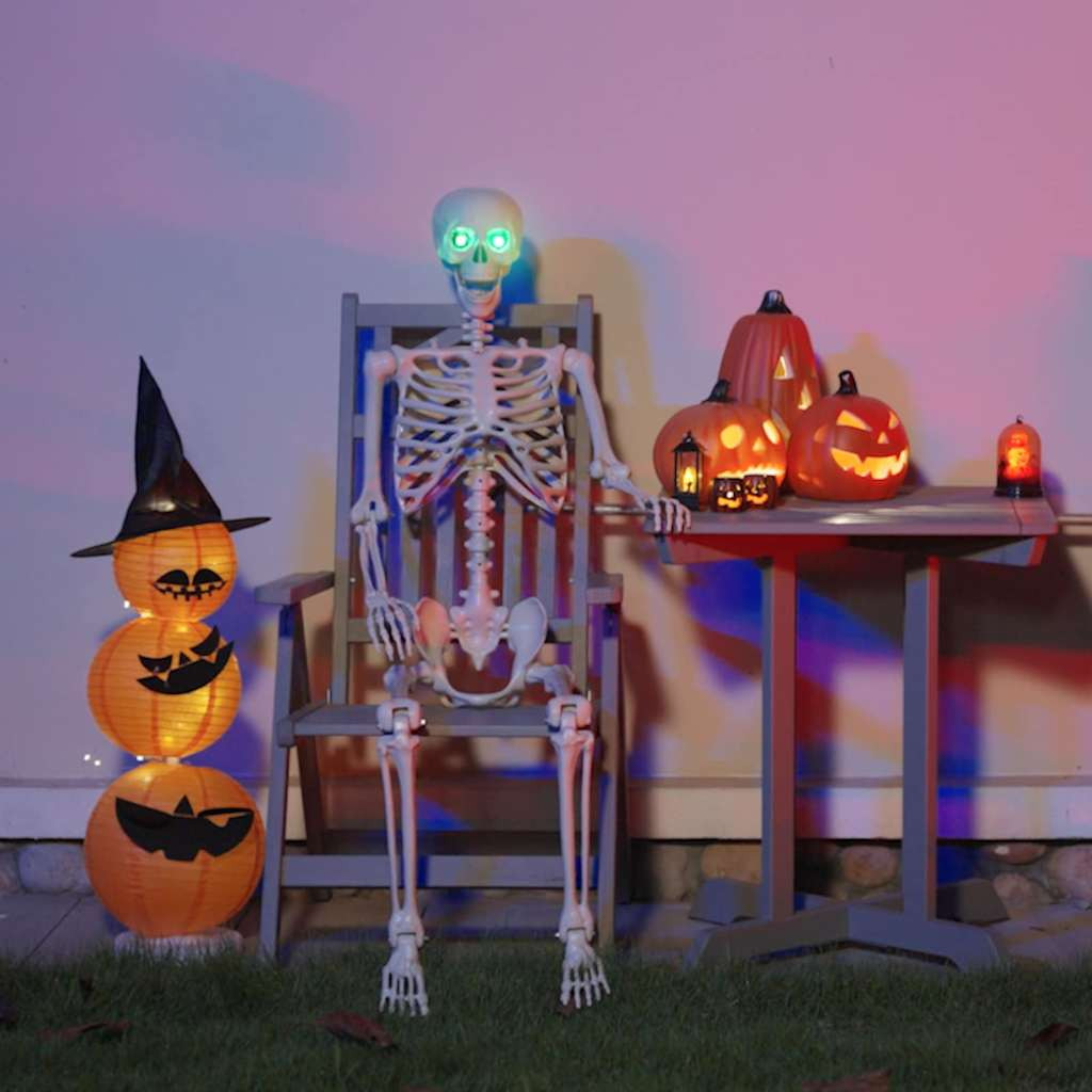 Halloween Csontváz Fehér 155 x 38,5 cm Polipropilén