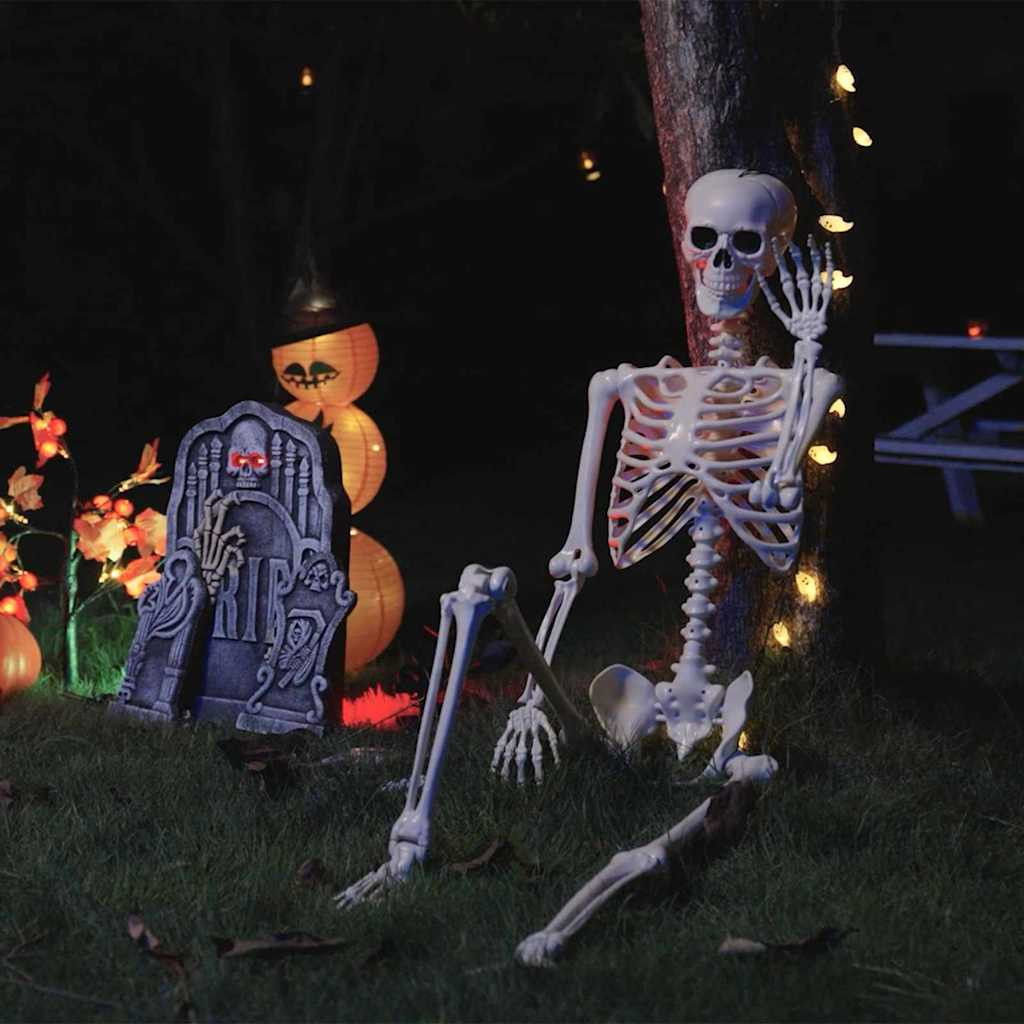 Halloween csontváz 2 db Fehér 85 cm PVC