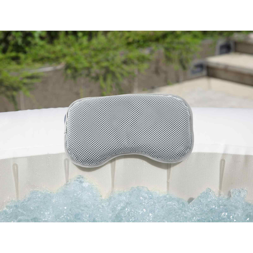Bestway Spa Fürdőpárna 2 db Acél és PVC Szürke