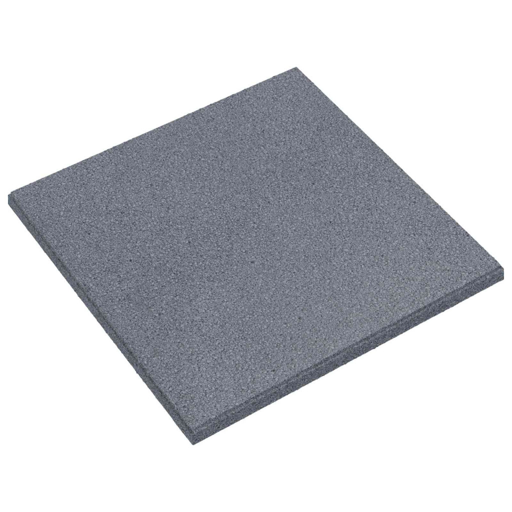 Esés elleni védelmi csempék 6 db Szürke 50 x 50 cm Gumi