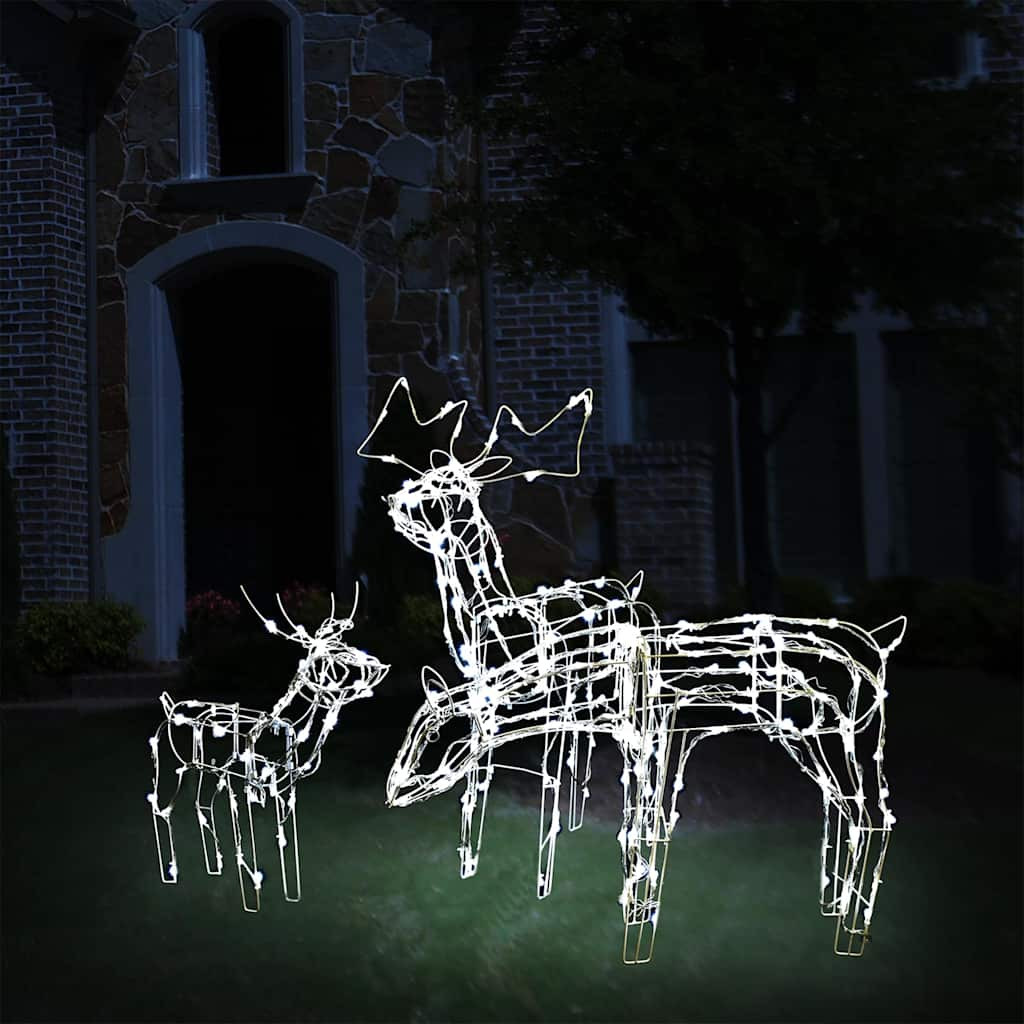 3 részes karácsonyi rénszarvasos díszvilágítás 229 LED
