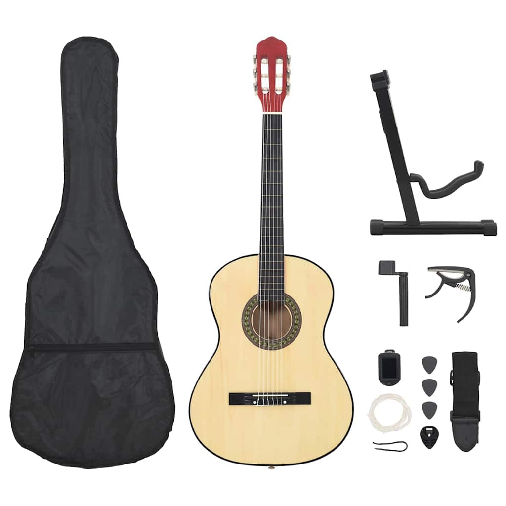 12 darabos klasszikus gitár kezdő szett 4/4 39