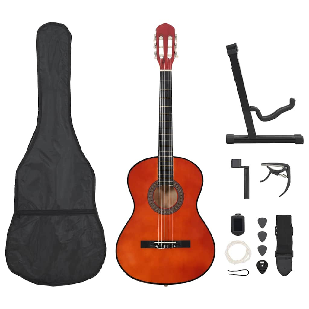 12 darabos klasszikus gitár kezdő szett 4/4 39