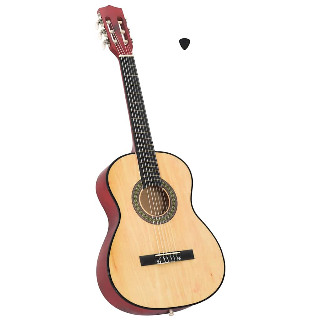 Klasszikus hársfa gitár kezdőknek és gyerekeknek 3/4 36