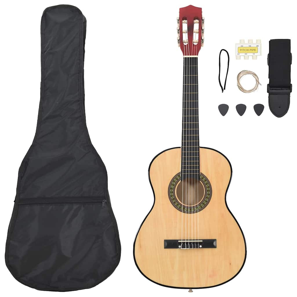 8 részes klasszikus gitárszett kezdőknek 3/4 36