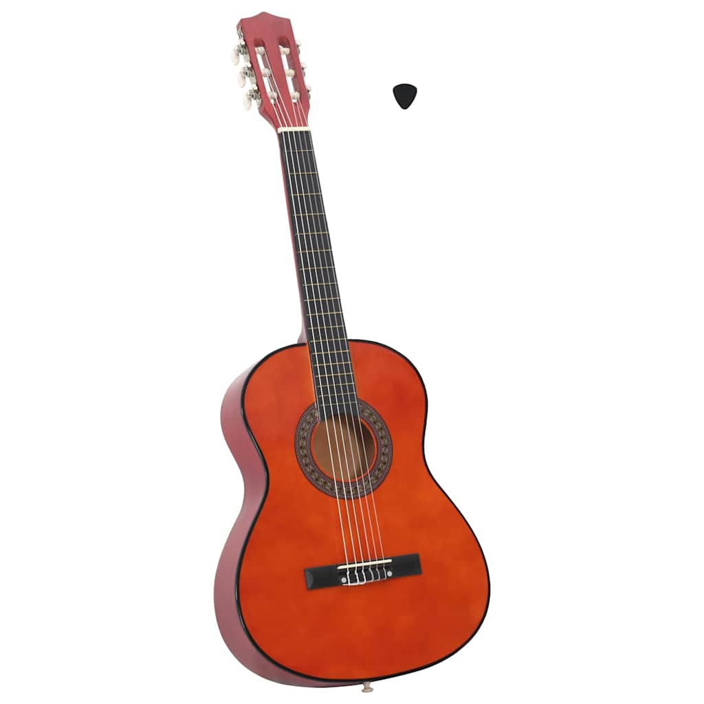 Klasszikus hársfa gitár kezdőknek és gyerekeknek 3/4 36