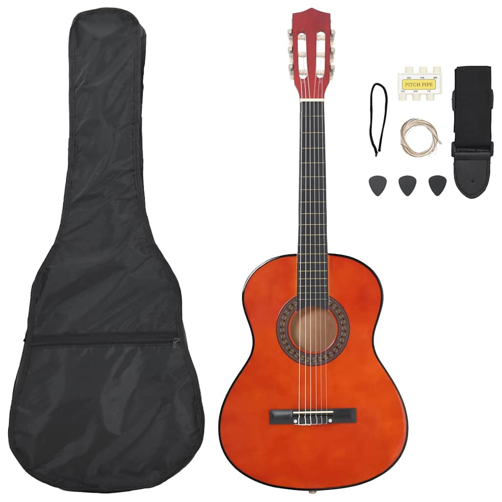 8 részes klasszikus gitárszett kezdőknek 3/4 36
