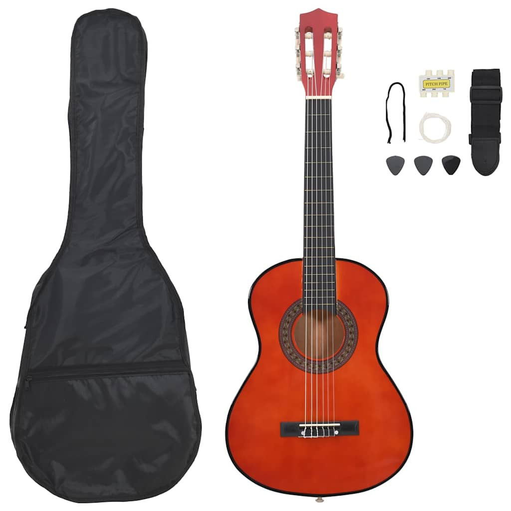 8 darabos klasszikus gitár kezdőkészlet 1/2 34