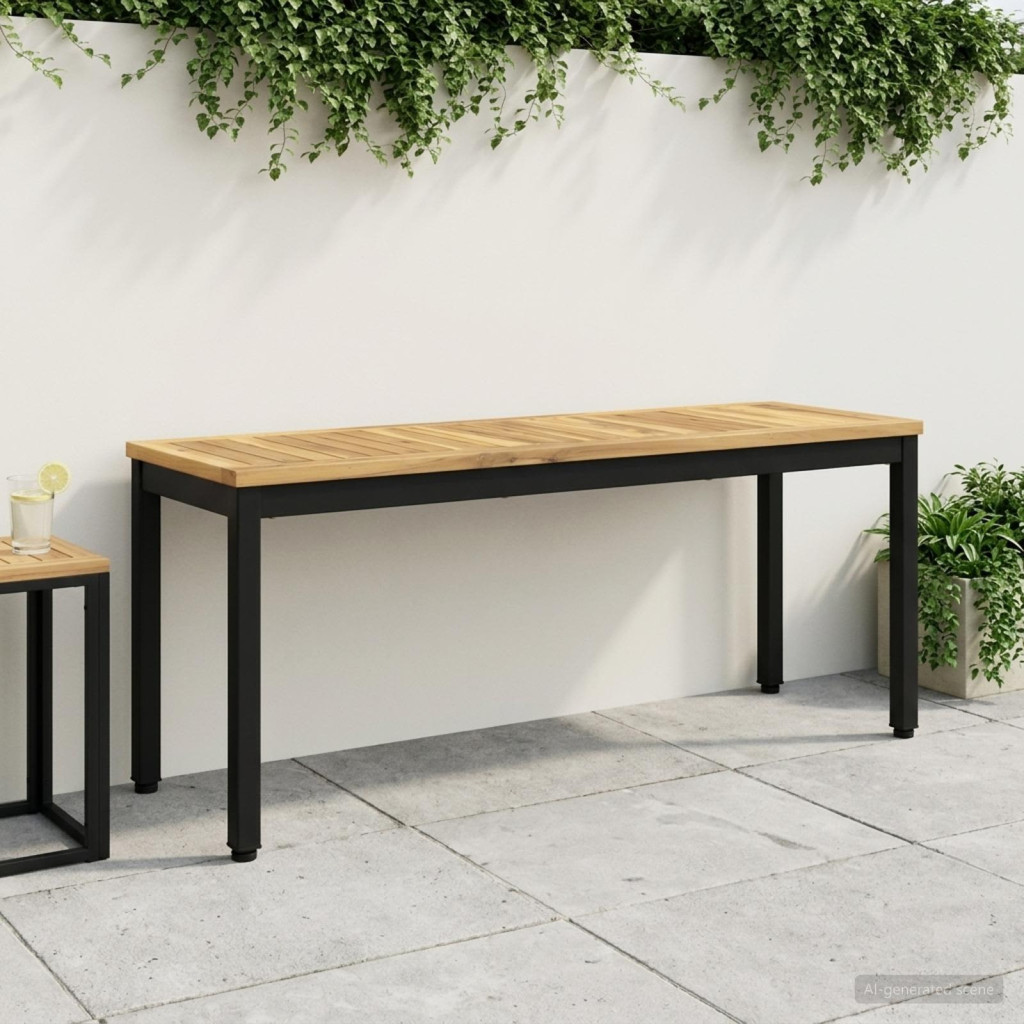 Kerti pad 108,5 x 35 x 45 cm Tömör Akácfa